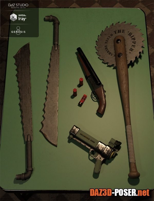 Dawnload Post Apocalypse Weapon Set 1 for free
