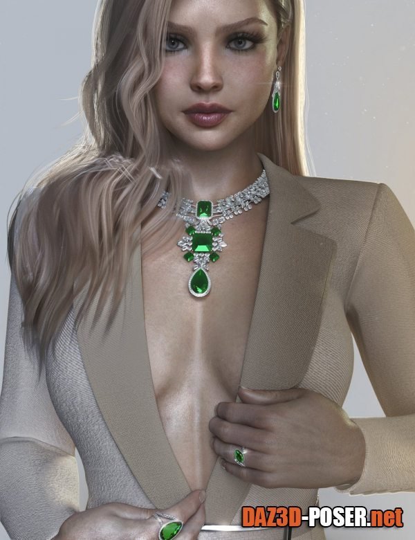Dawnload AJC Precious Lady Jewelry for Genesis 9 for free