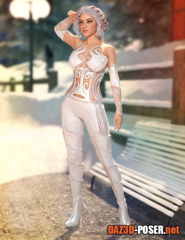 Dawnload Frost Maiden Outfit for Genesis 8 and 8.1 Females for free
