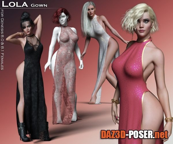Dawnload Lola Gown for G8/G8.1 Females for free