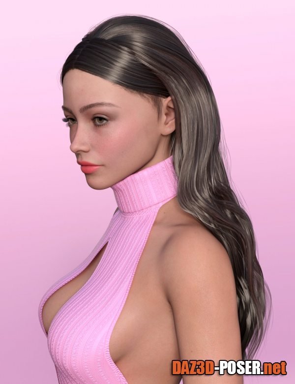 Dawnload Kitty Cat Night Long Hair for Genesis 9 for free