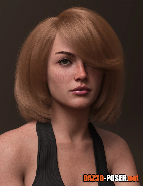 Dawnload Spring Style Bob Hair for Genesis 8 and 9 for free