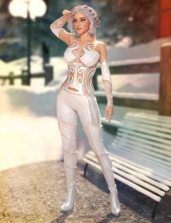 Frost Maiden Outfit for Genesis 8 and 8.1 Females