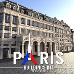 PARIS – Buildings Kit for DS Iray