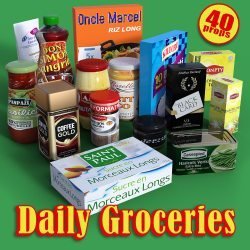 Daily Groceries for DS Iray