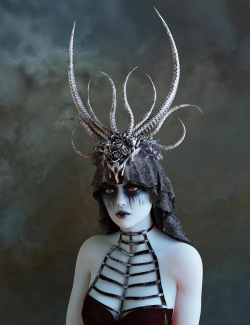 dForce Umbra Headdress for Genesis 8 Female