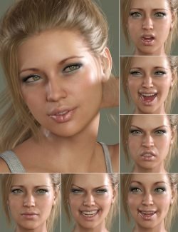V 100 Expressions The Gold Collection for Genesis 8 Female