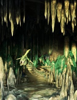 v176 Iray Crystal Cave