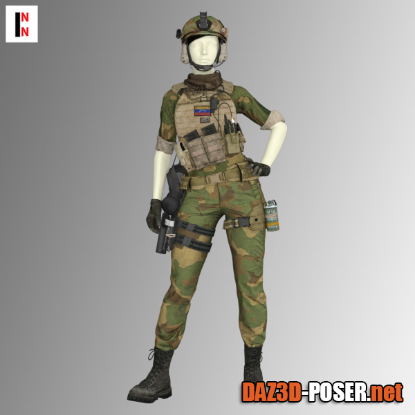 Dawnload COD – Mara Forest OPS Outfit For Gensis 8 Female for free