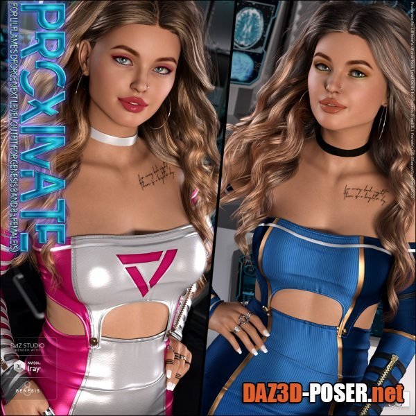 Dawnload Proximate for dForce Next Level Outfit for Genesis 8 and 8.1 Female(s) for free
