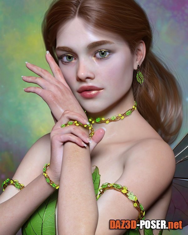 Dawnload Leafy Beauty for Genesis 8 & 8.1 Female for free