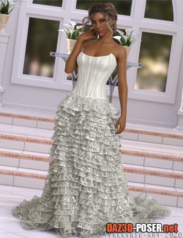 Dawnload InStyle – dForce-Wedding Dress For G8F for free