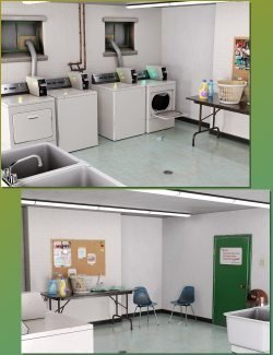 Apartment Laundry Room