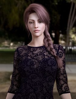 BS French Braid Hair for Genesis 8, 8.1, and 9