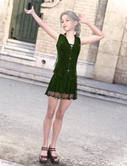 dForce Naomi’s Summer Outfit for Genesis 8 Female(s)