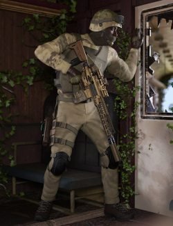 dForce Tactical Style Outfit Texture Add-On