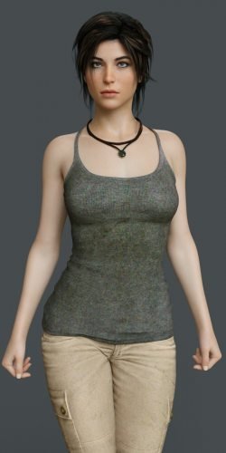 Lara Croft ROTTR For G8F