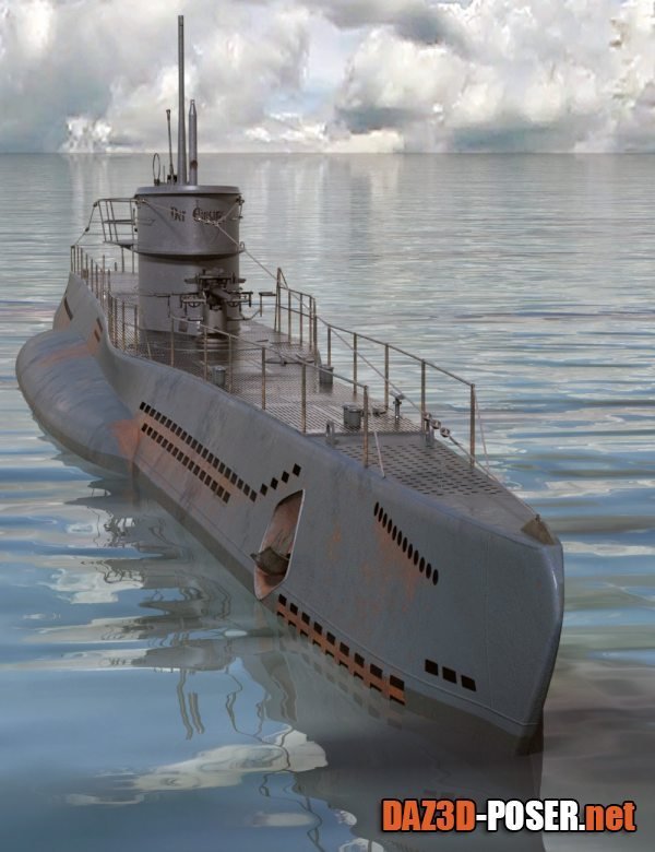 Dawnload WWII German Submarine for free