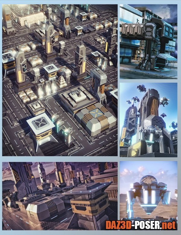 Dawnload X-BIT Future Space City Bundle for free