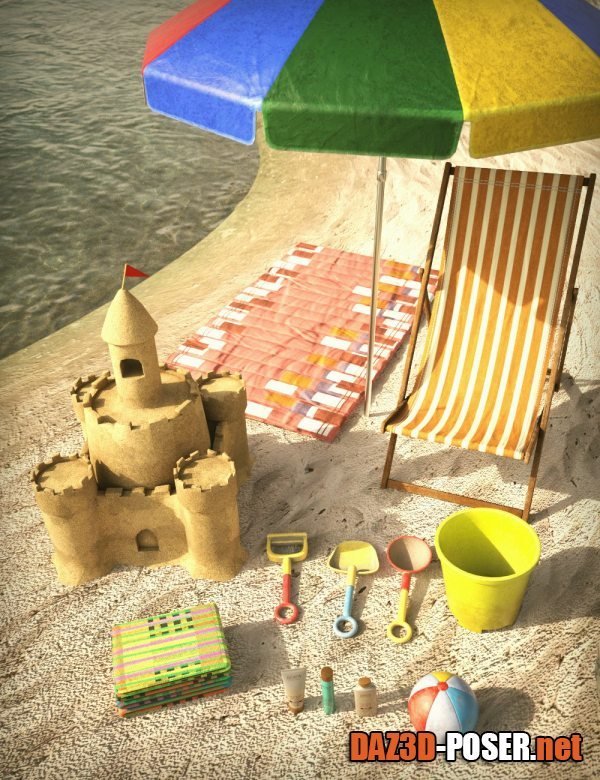 Dawnload XI Beach Day Props for free