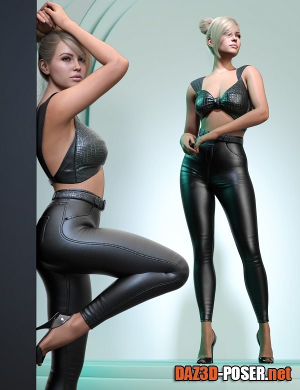 Dawnload Z Fashion Spread Pose Collection for Genesis 9 and 8 for free