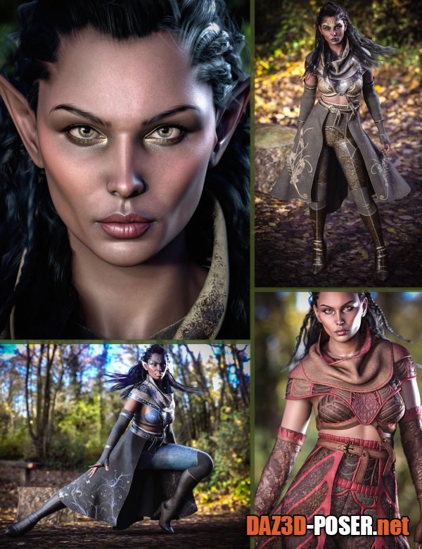 Dawnload CB Ianira HD Character, Clothing, and Texture Expansions Bundle for Genesis 9 for free