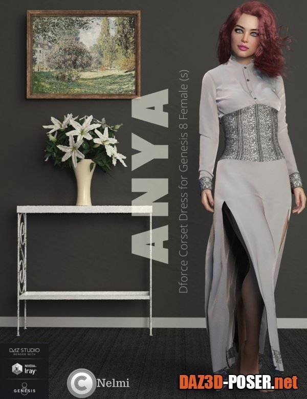 Dawnload Nelmi – Anya Corset Dress G8F for free