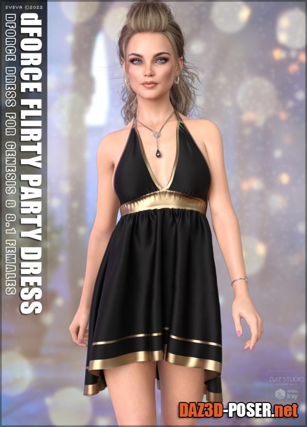 Dawnload dForce Flirty Party Dress G8G8.1F for free