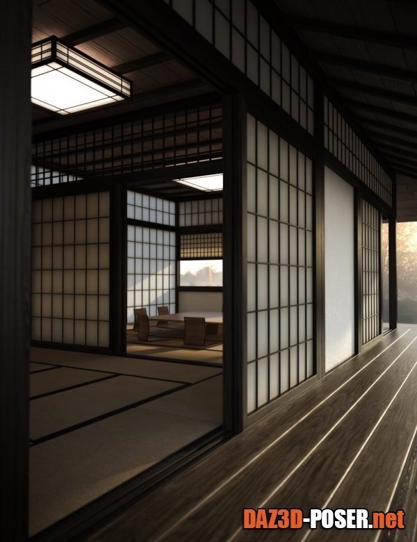 Dawnload Japanese Style Tatami Room for free