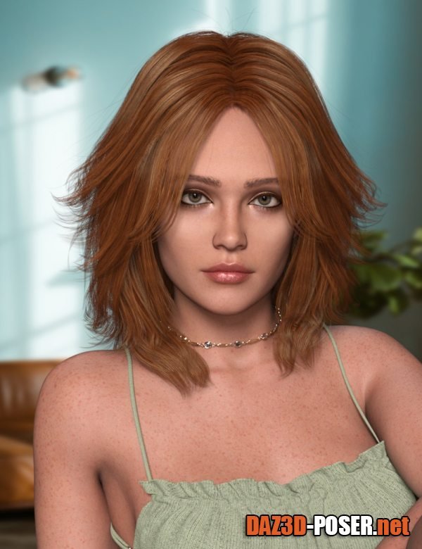 Dawnload Linette Hair for Genesis 9 for free