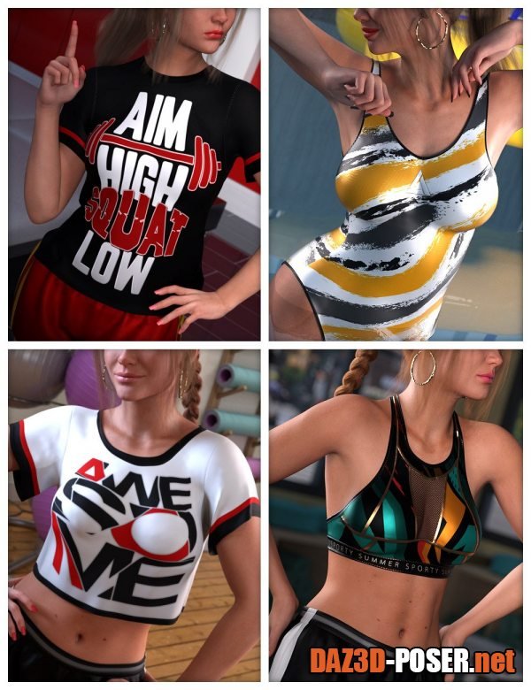 Dawnload Mandatory Textures for OOT 7-in-1 Sporty Summer Wardrobe for free