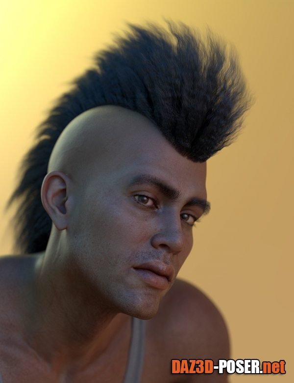 Dawnload Oso Mane for Genesis 8.1 Male for free