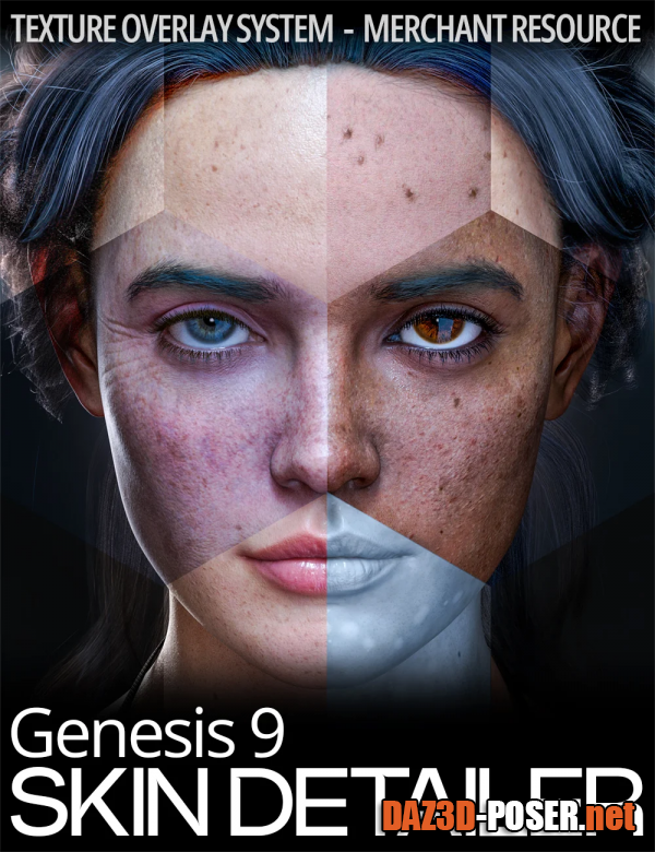 Dawnload Skin Detailer For Genesis 9 Merchant Resource for free