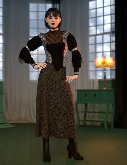 dForce Millicent Outfit for Genesis 9