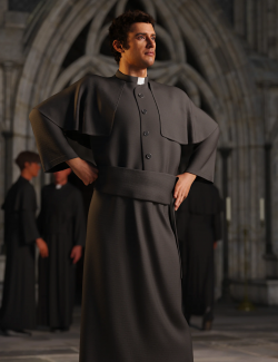 dForce Priest Outfit for Genesis 9