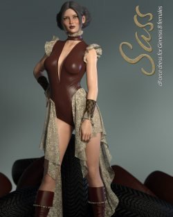 Sass dForce outfit for Genesis 8 Females