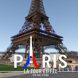 PARIS – La Tour Eiffel for DS Iray
