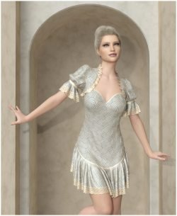 dForce – Charlotta Outfit for G8F& G8.1F