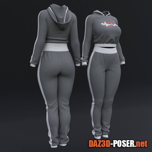 Dawnload Tracksuit Alice For Genesis 8 Female for free