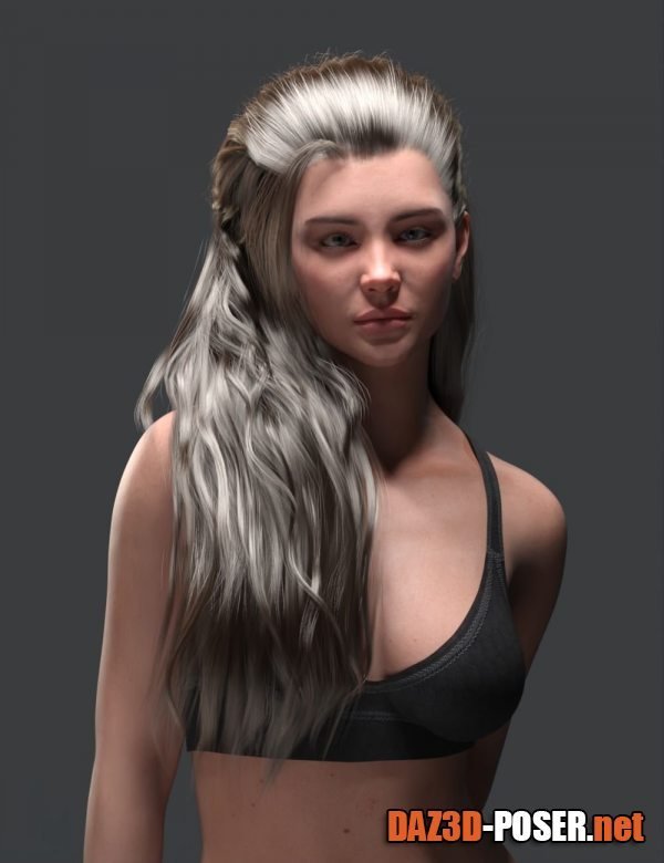 Dawnload Wuqu Hair for Genesis 9 for free
