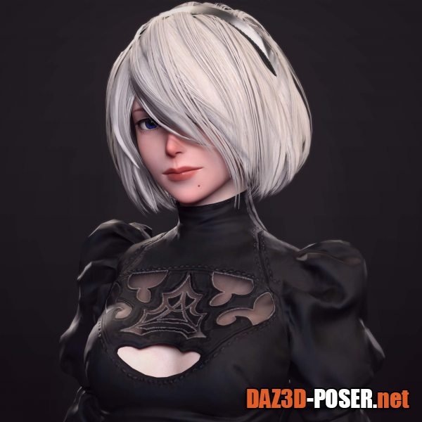 Dawnload 2B for Genesis 8 and 8.1 Female for free