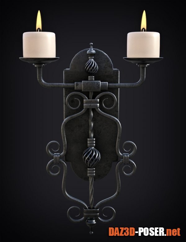 Dawnload B.E.T.T.Y. Spanish Revival 02 Sconces for free