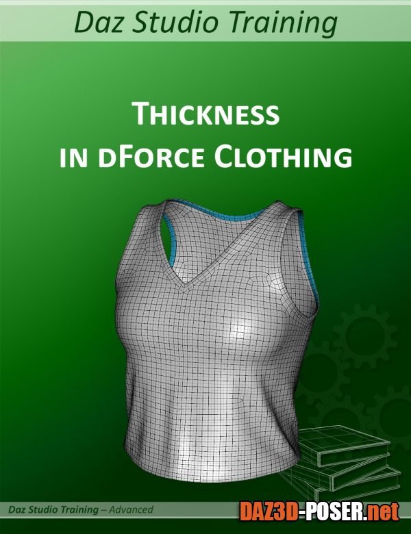 Dawnload Daz Studio Training Advanced 01 – Fabric Thickness in dForce for free
