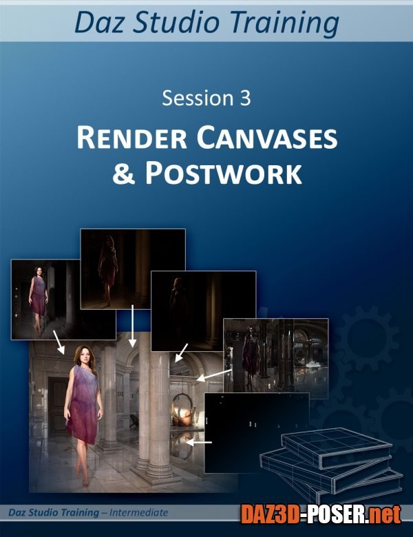 Dawnload Daz Studio Training Intermediate 03 – Render Canvases and Postwork for free