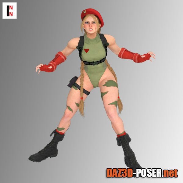 Dawnload SF6 – Cammy For Genesis 8 Female + Outfits for free