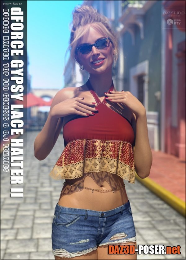 Dawnload dForce Gypsy Lace Halter II for free