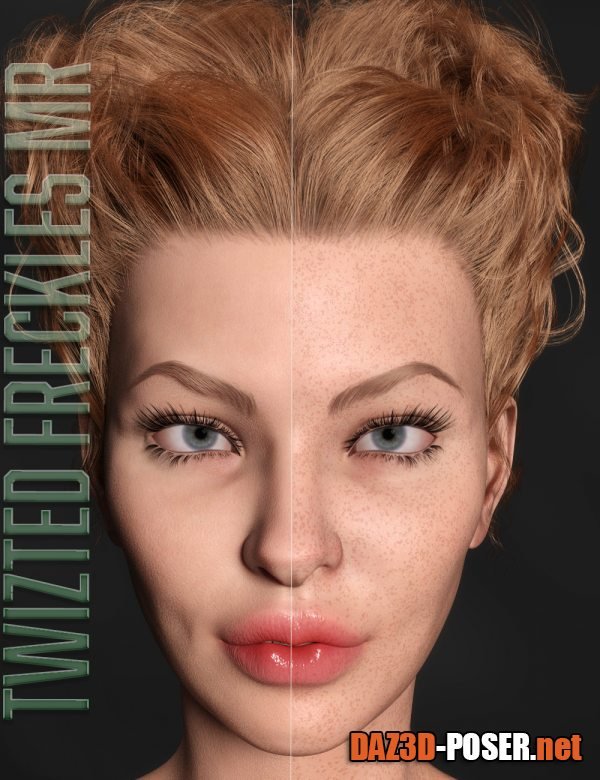 Dawnload Twizted Freckles MR for Genesis 8.1 Males and Females for free