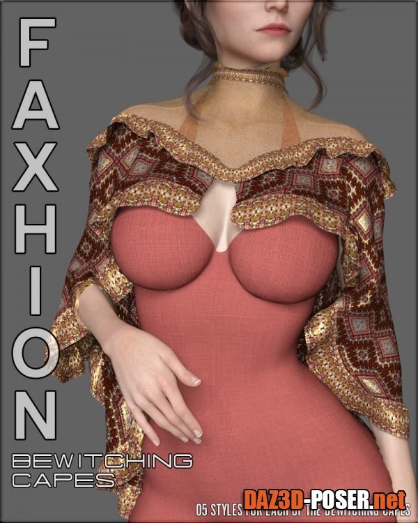 Dawnload Faxhion – dForce Bewitching Capes for free