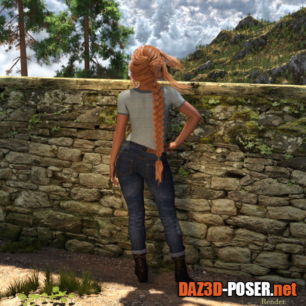 Dawnload Historical Stone Wall - HR Daz Studio With Iray for free