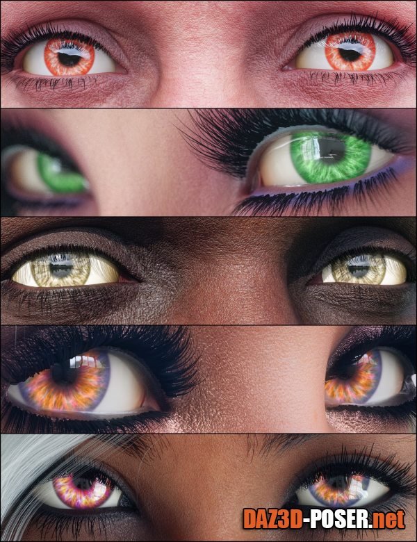 Dawnload MMX Beautiful Eyes Set 13 for Genesis 9 for free